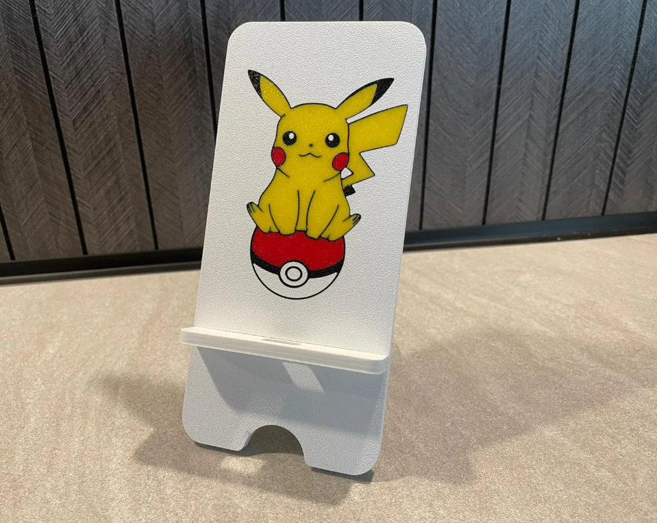 Pikachu Phone Stand — 3D printed by Moon Studio 3D